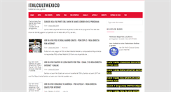 Desktop Screenshot of italcultmexico.com.mx