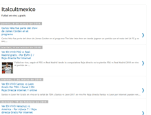 Tablet Screenshot of italcultmexico.com.mx